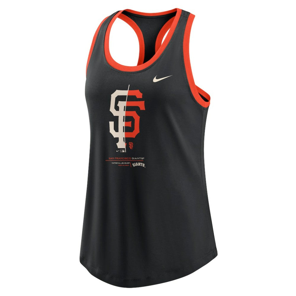 San Francisco Giants Nike Women's Tech Tri-Blend Tank Top - MLB
