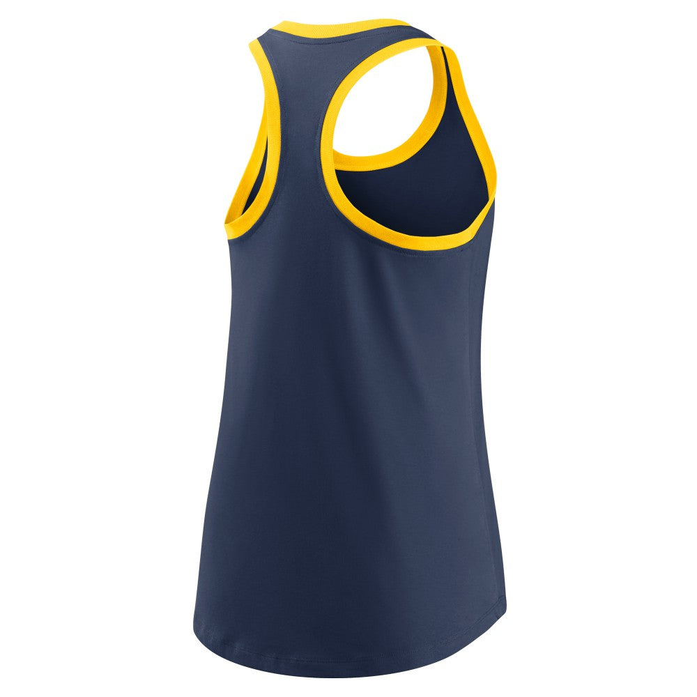 Milwaukee Brewers Nike Women's Tech Tri-Blend Tank Top - MLB