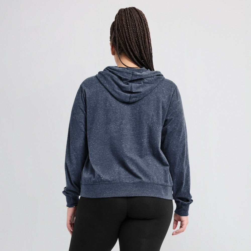 Milwaukee Brewers Nike Women's Diamond Icon Gym Vintage Lightweight Hooded Top - MLB