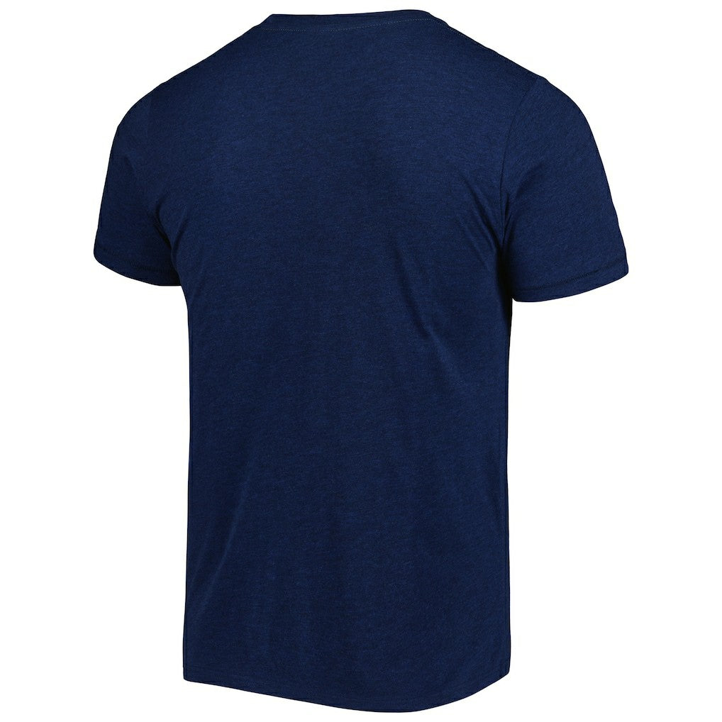 CeeDee Lamb & Dak Prescott Dallas Cowboys Homage Unisex NFL Jam Tri-Blend T-Shirt Heathered Navy | NFL