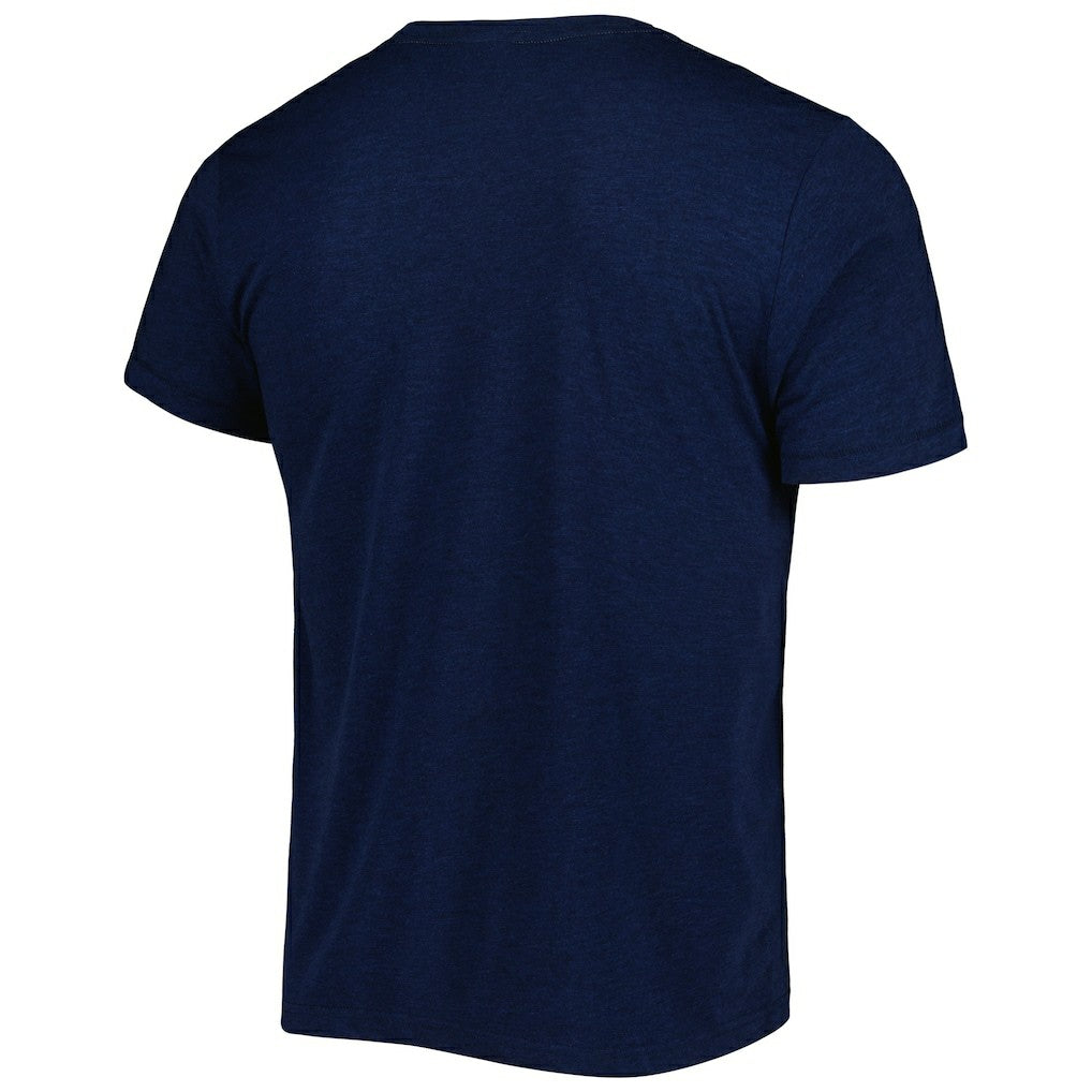 Troy Aikman & Michael Irvin Dallas Cowboys Homage Unisex NFL Jam Retired Tri-Blend T-Shirt Heather Navy | NFL