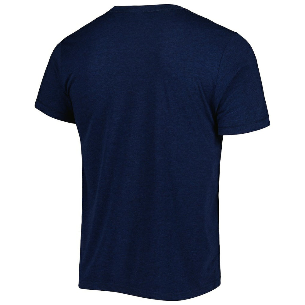Troy Aikman & Michael Irvin Dallas Cowboys Homage Unisex NFL Jam Retired Tri-Blend T-Shirt Heather Navy | NFL