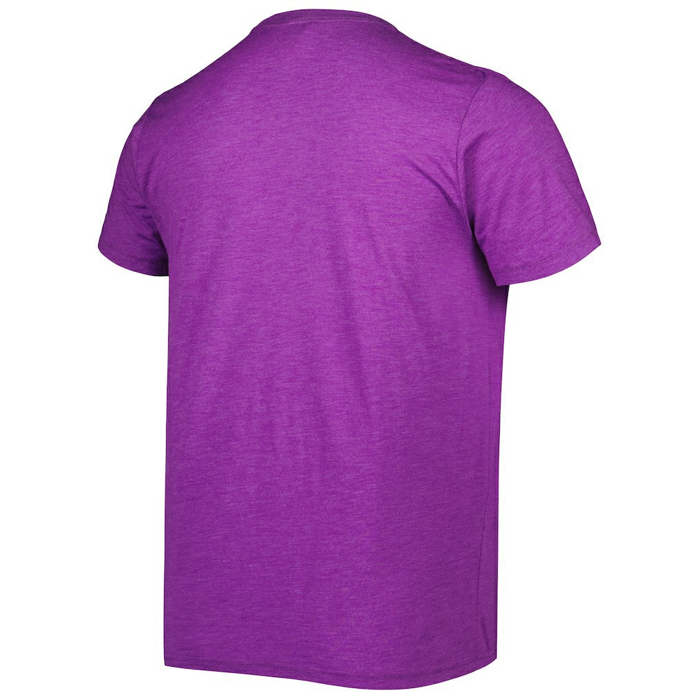 Ray Lewis & Ed Reed Baltimore Ravens Homage Unisex NFL Jam Retired Tri-Blend T-Shirt Heather Purple | NFL