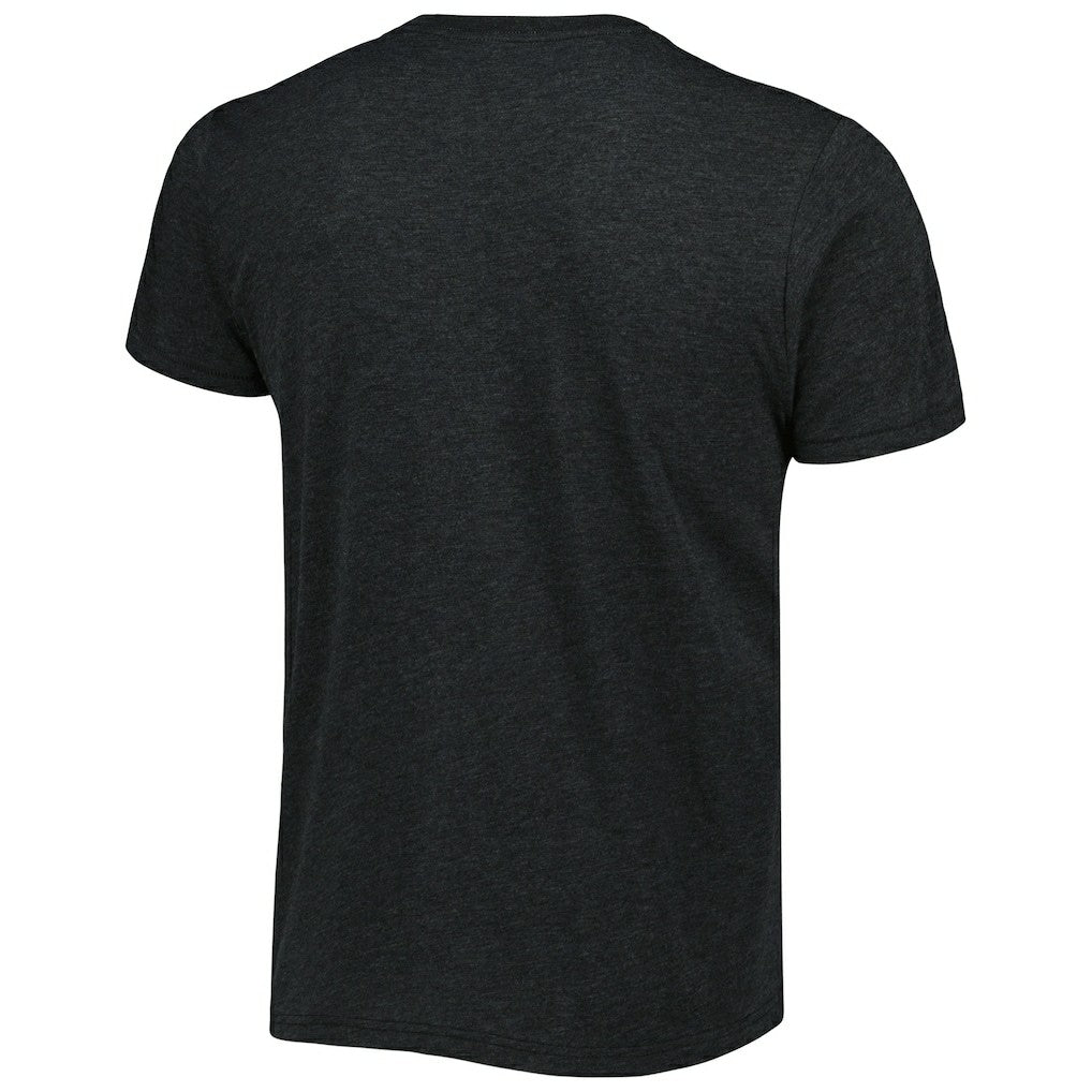 T.J. Watt Pittsburgh Steelers Homage Unisex NFL Blitz Player Tri-Blend T-Shirt Heathered Heather Charcoal | NFL