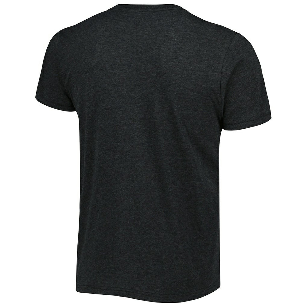 T.J. Watt Pittsburgh Steelers Homage Unisex NFL Blitz Player Tri-Blend T-Shirt Heathered Heather Charcoal | NFL