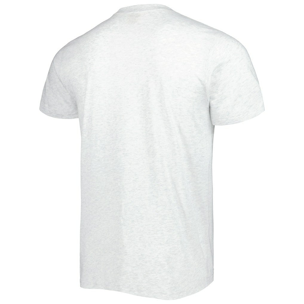 Bo Jackson Las Vegas Raiders Homage Unisex NFL Blitz Retired Player Tri-Blend T-Shirt Heathered Ash | NFL
