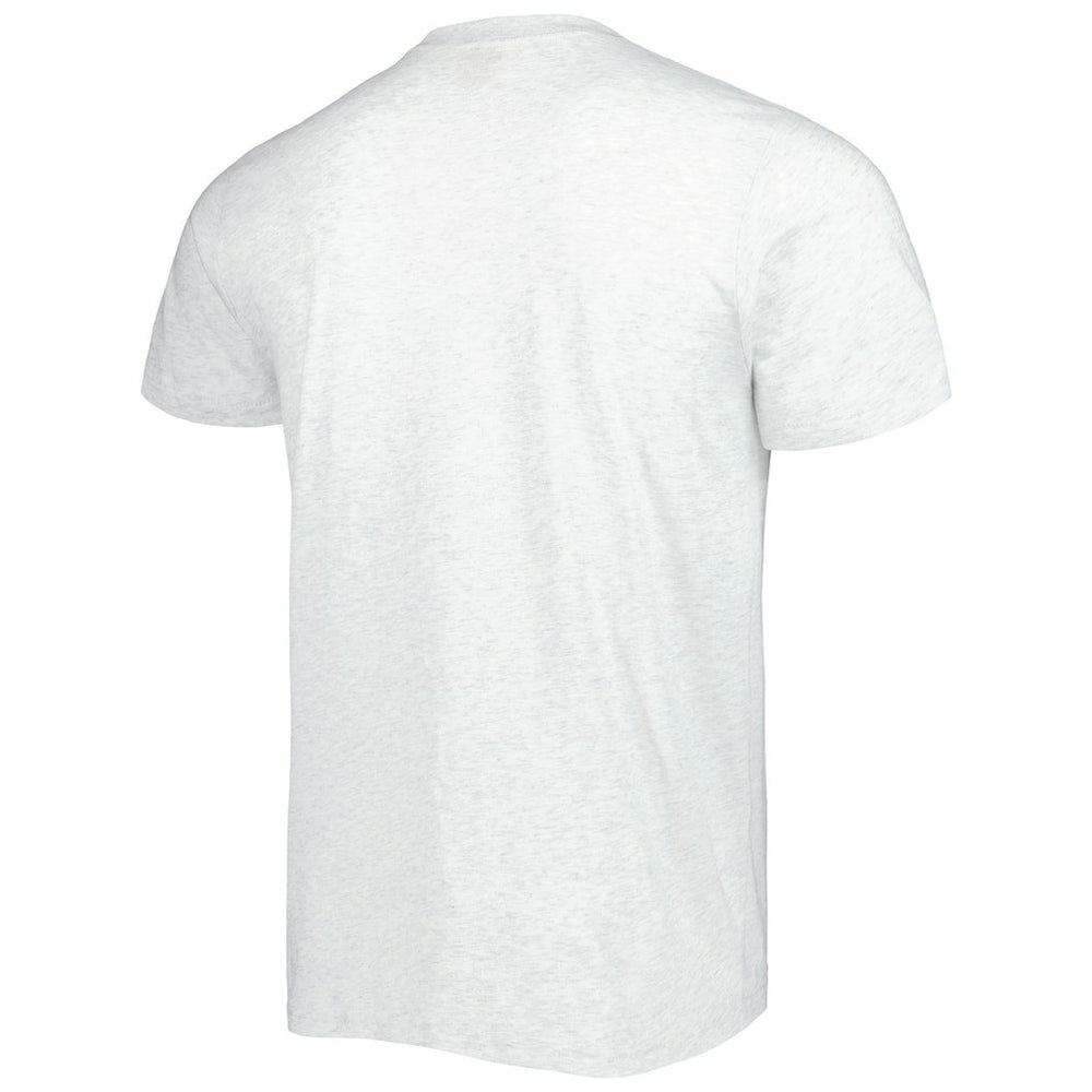 Bo Jackson Las Vegas Raiders Homage Unisex NFL Blitz Retired Player Tri-Blend T-Shirt Heathered Ash | NFL