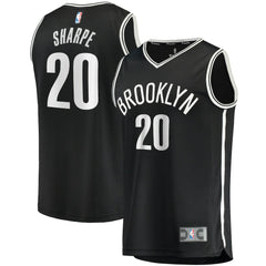 Day'Ron Sharpe Brooklyn Nets Fast Break Replica Jersey Icon Edition Black - NBA