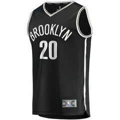 Day'Ron Sharpe Brooklyn Nets Fast Break Replica Jersey Icon Edition Black - NBA