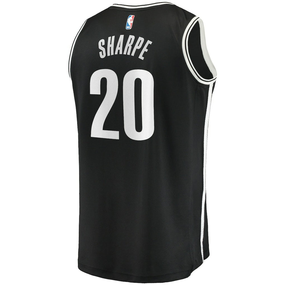 Day'Ron Sharpe Brooklyn Nets Fast Break Replica Jersey Icon Edition Black - NBA