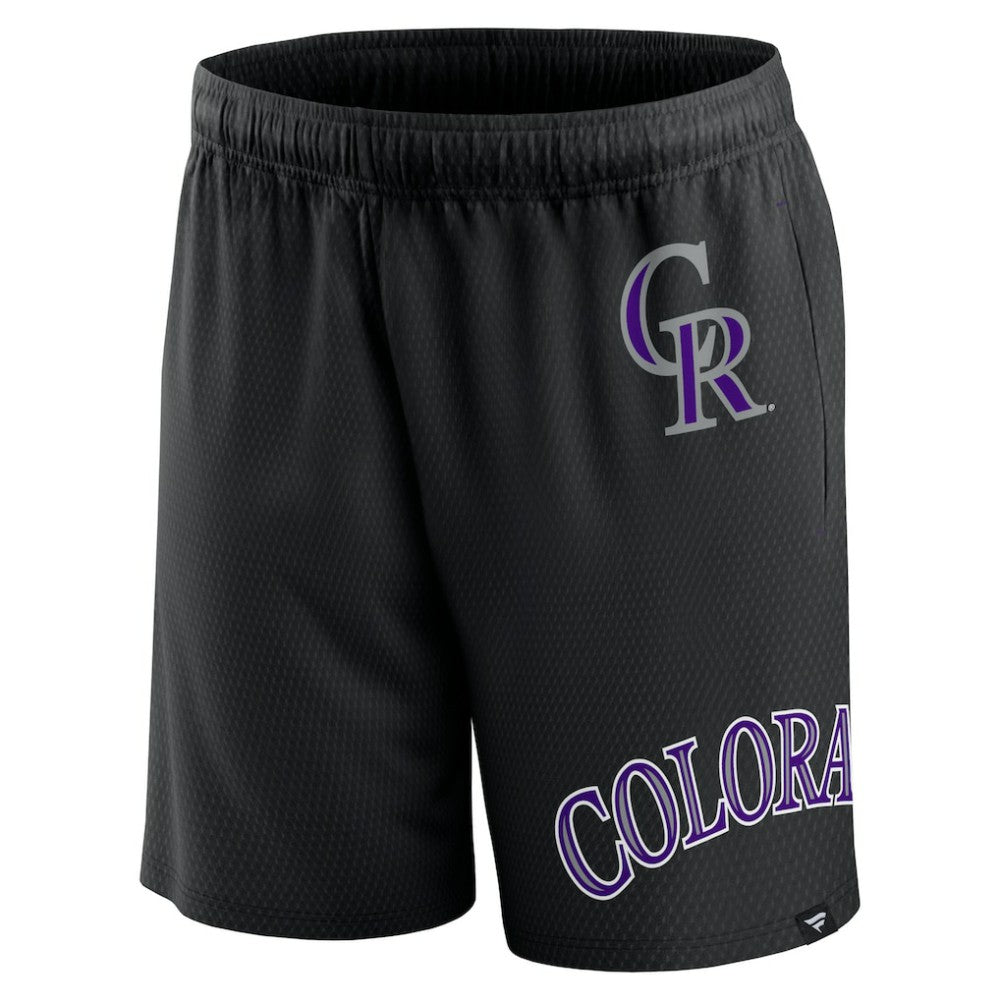 Colorado Rockies Fanatics Clincher Mesh Shorts - MLB