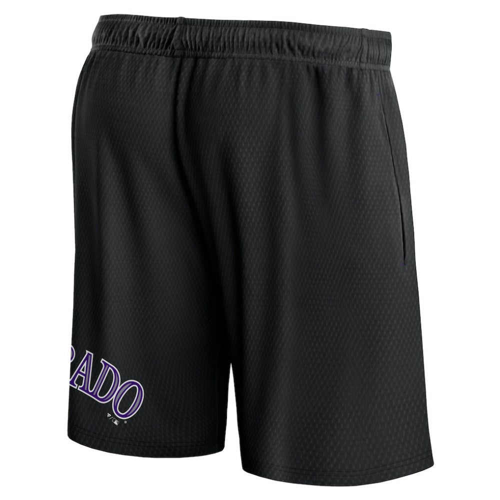 Colorado Rockies Fanatics Clincher Mesh Shorts - MLB