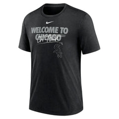 Chicago White Sox Nike Home Spin Tri-Blend T-Shirt - MLB