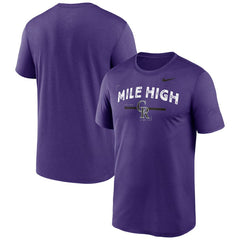 Colorado Rockies Nike Local Legend Practice Performace T-Shirt - MLB