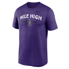 Colorado Rockies Nike Local Legend Practice Performace T-Shirt - MLB