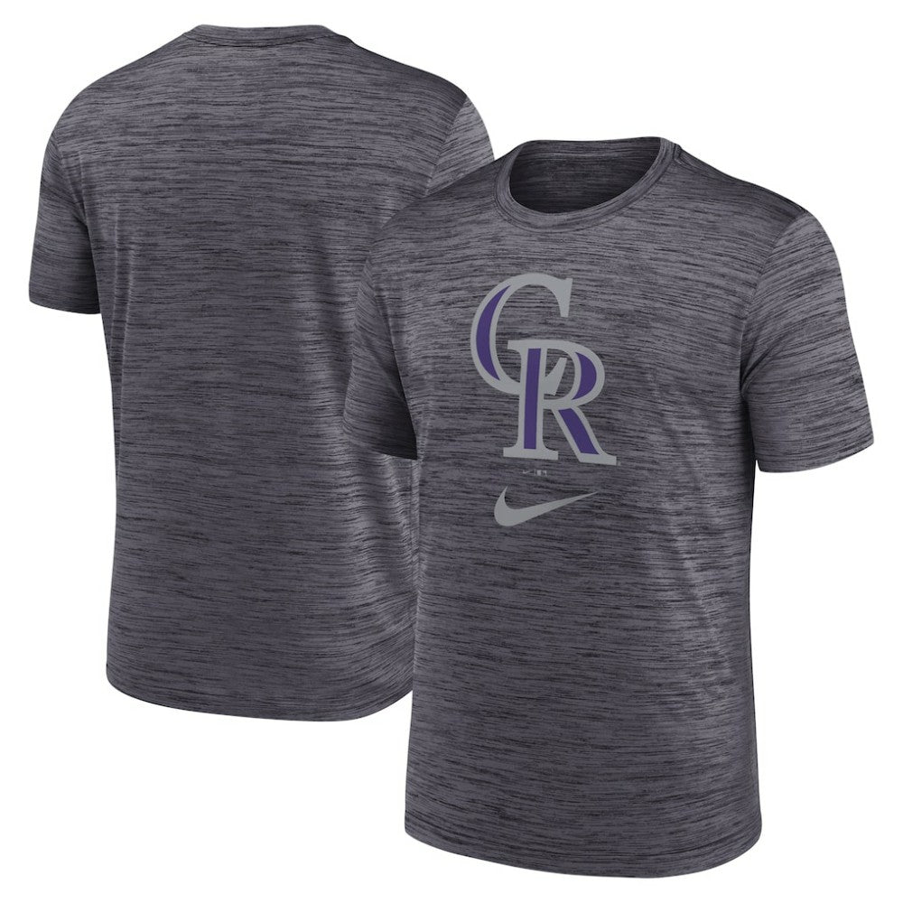 Colorado Rockies Nike Logo Velocity Performance T-Shirt - MLB