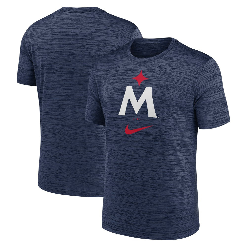 Minnesota Twins Nike 2023 Logo Velocity Performance T-Shirt - MLB
