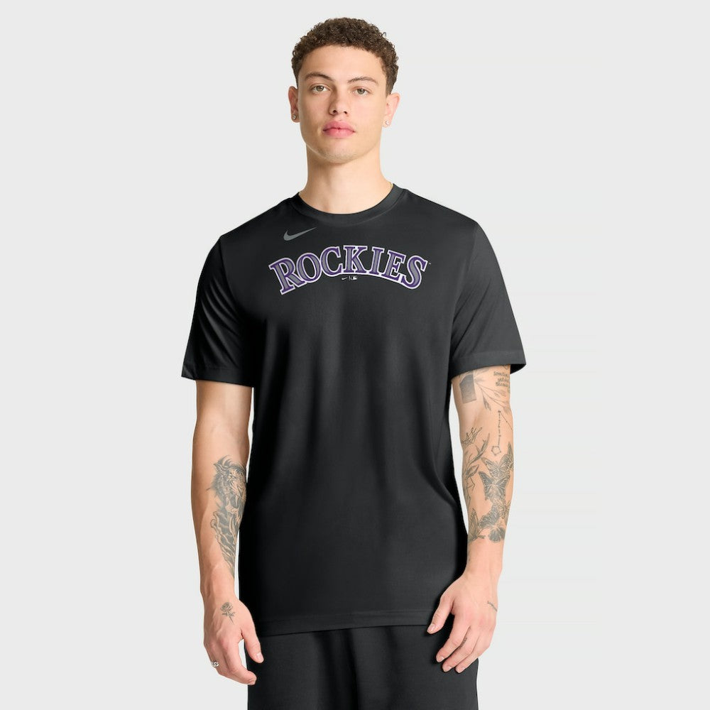 Colorado Rockies Nike New Legend Wordmark Dri-FIT T-Shirt - MLB