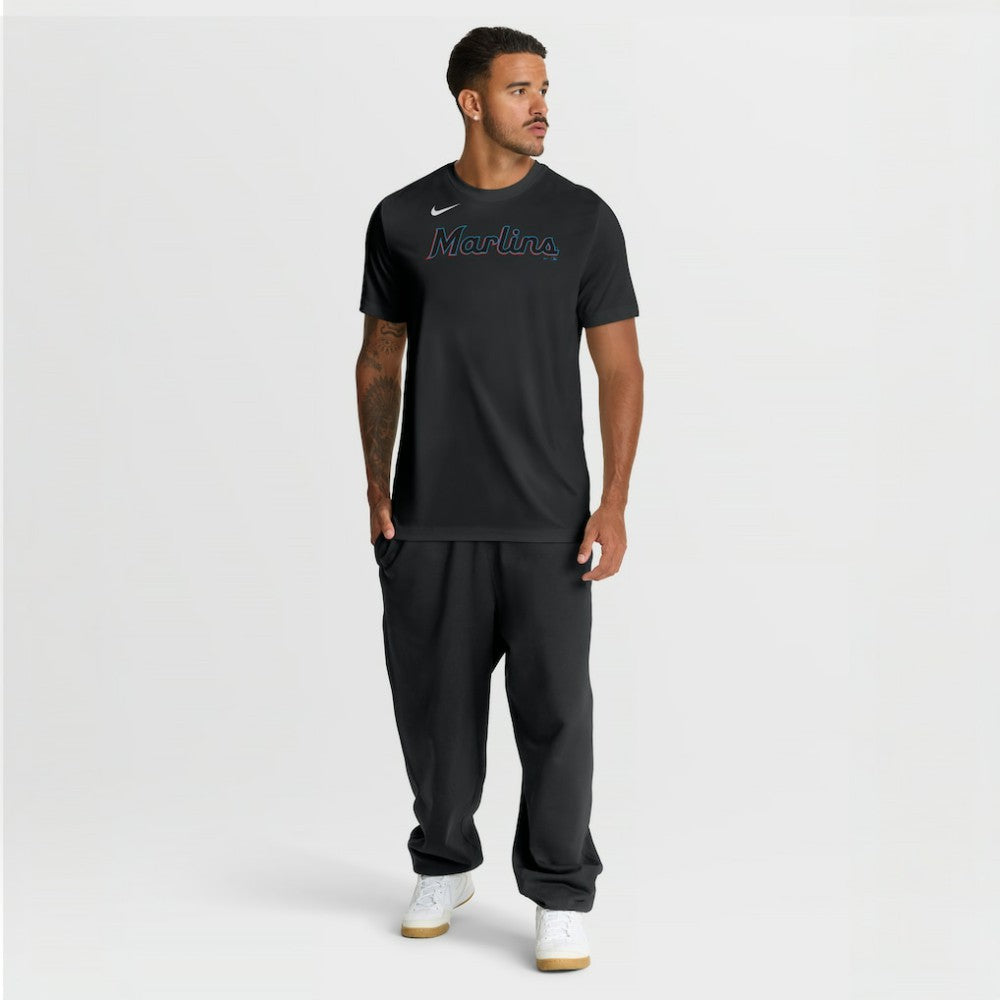 Miami Marlins Nike New Legend Wordmark Dri-FIT T-Shirt - MLB