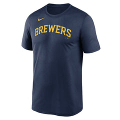 Milwaukee Brewers Nike New Legend Wordmark Dri-FIT T-Shirt - MLB