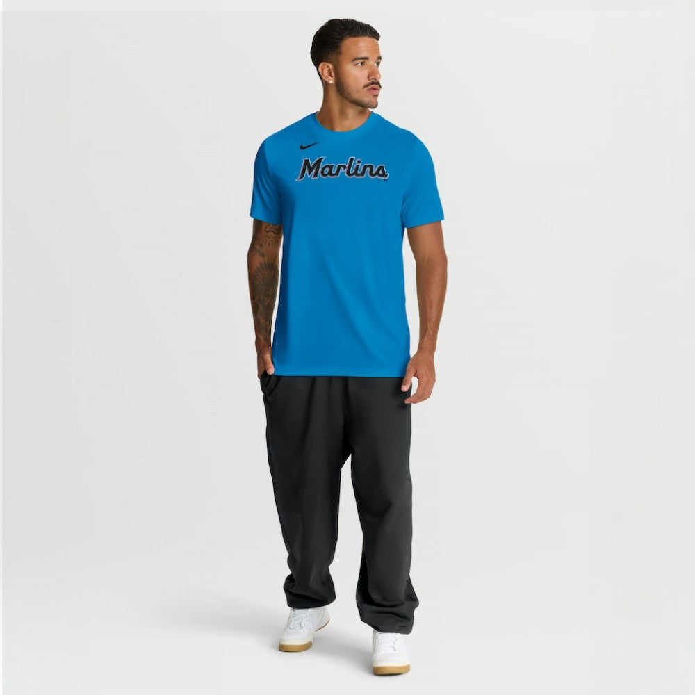 Miami Marlins Nike New Legend Wordmark Dri-FIT T-Shirt - MLB