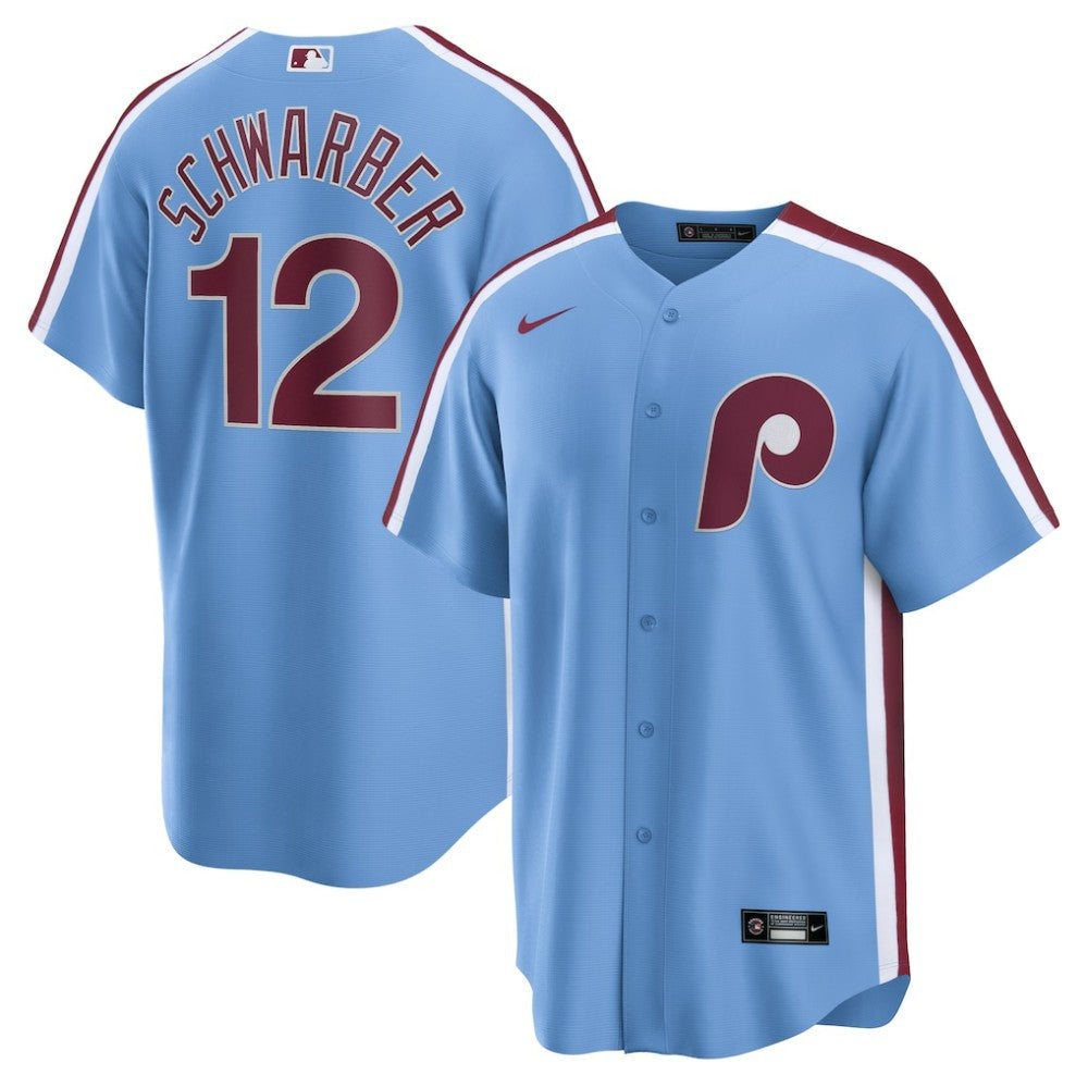 Kyle Schwarber Philadelphia Phillies Nike Alternate, 1st Replica Jersey - MLB
