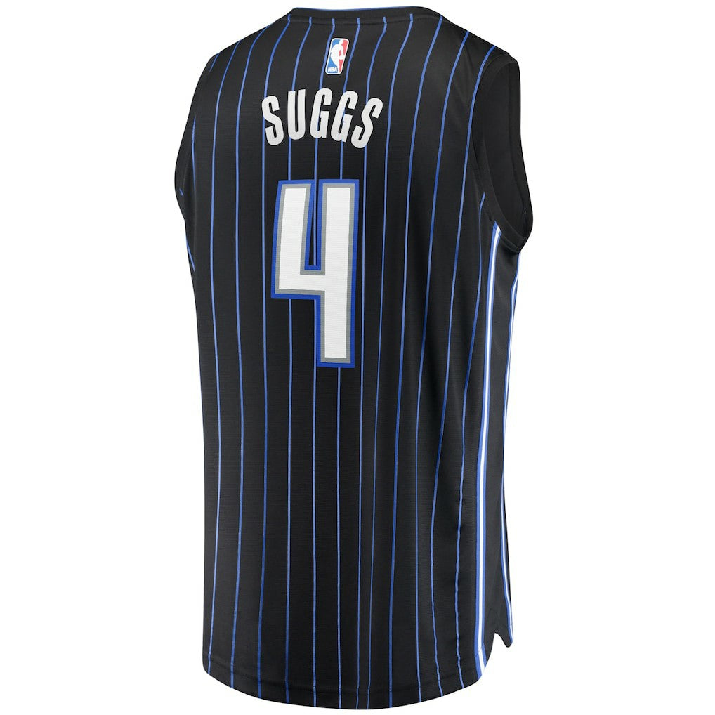 Jalen Suggs Orlando Magic Youth 2021/22 Fast Break Replica Jersey Icon Edition Black - NBA