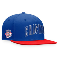 Chicago Cubs Fanatics Fundamental Two-Tone Fitted Hat - MLB