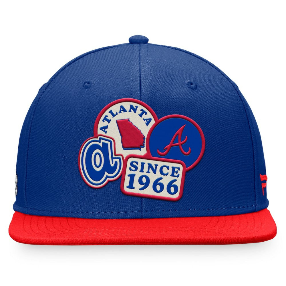 Atlanta Braves Fanatics Heritage Patch Fitted Hat - MLB