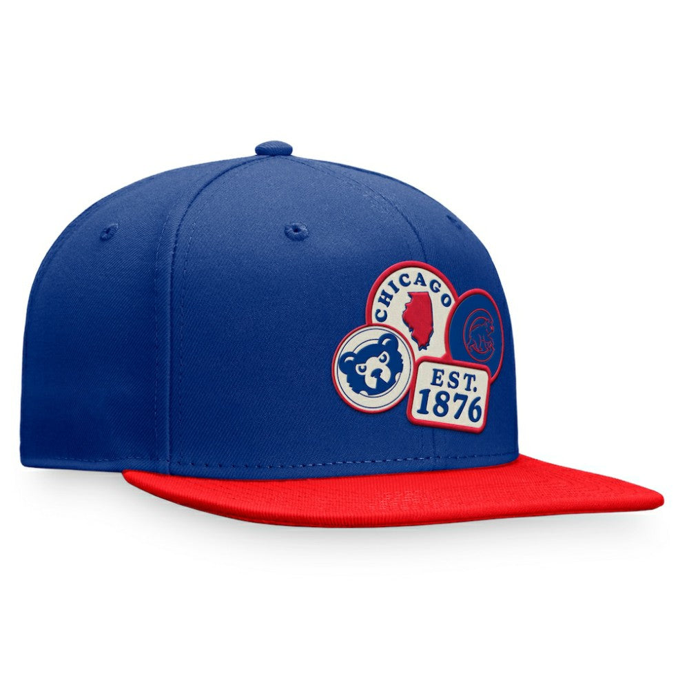 Chicago Cubs Fanatics Heritage Patch Fitted Hat - MLB