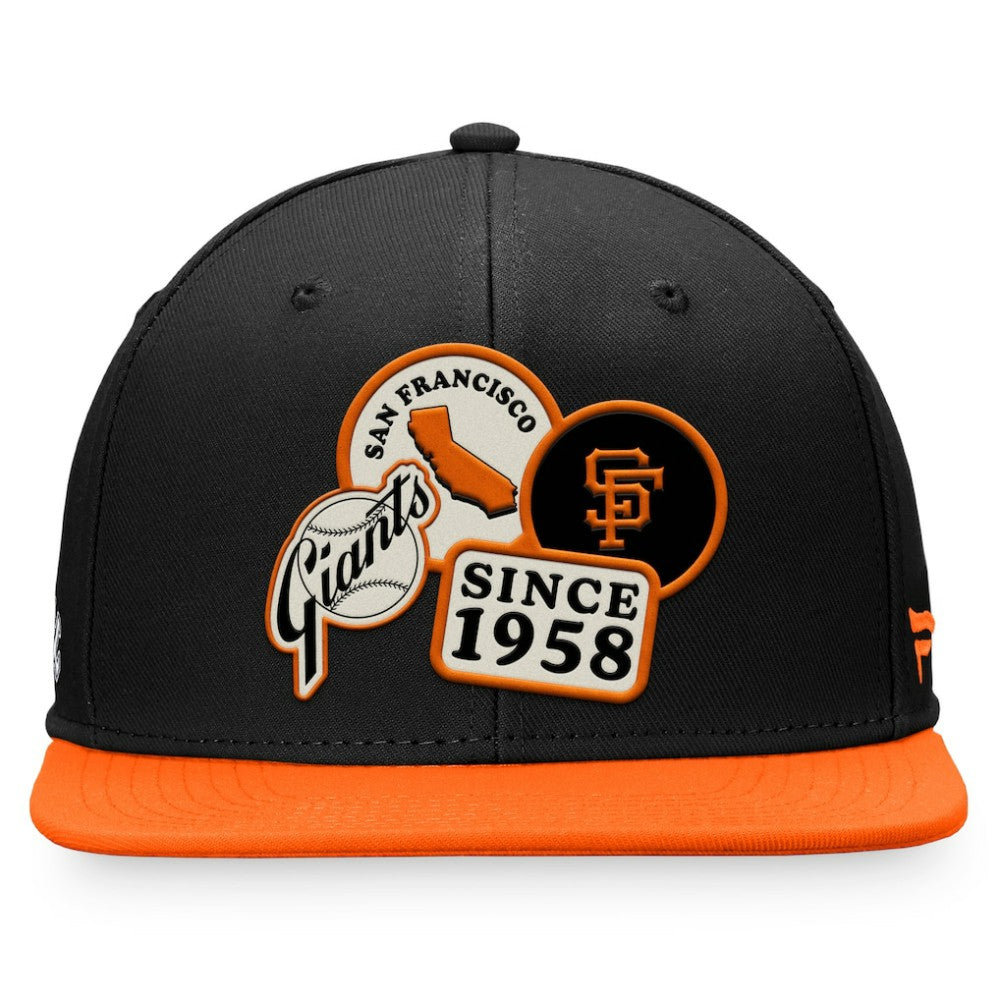 San Francisco Giants Fanatics Heritage Patch Fitted Hat - MLB