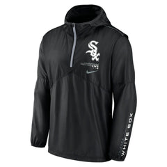 Chicago White Sox Nike Authentic Night Game Performance Half-Zip Windbreaker - MLB