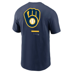 Milwaukee Brewers Nike Over the Shoulder T-Shirt - MLB