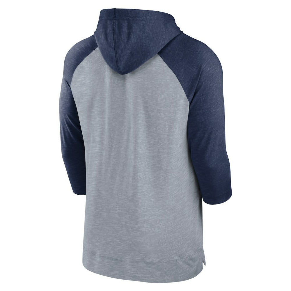 Minnesota Twins Nike Baseball Raglan 3/4-Sleeve Pullover Hoodie - MLB