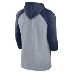 Minnesota Twins Nike Baseball Raglan 3/4-Sleeve Pullover Hoodie - MLB
