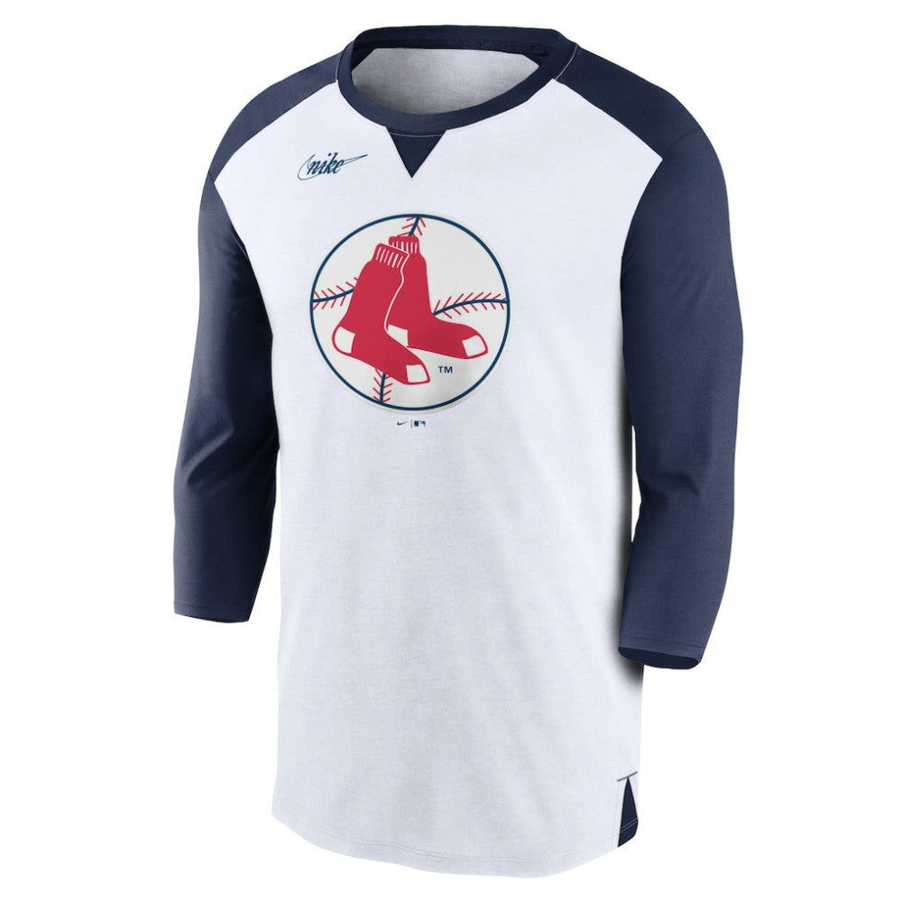 Boston Red Sox Nike Rewind 3/4-Sleeve T-Shirt - MLB