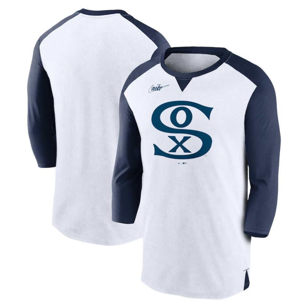 Chicago White Sox Nike Rewind 3/4-Sleeve T-Shirt - MLB