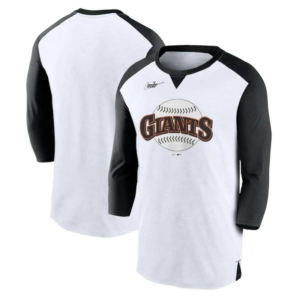 San Francisco Giants Nike Rewind 3/4-Sleeve T-Shirt - MLB