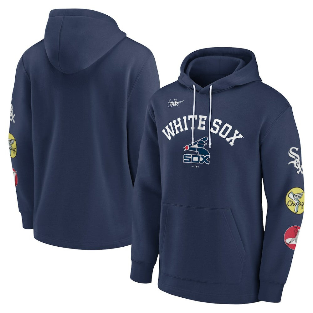 Chicago White Sox Nike Rewind Lefty Pullover Hoodie - MLB