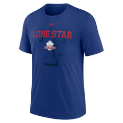 Texas Rangers Nike Rewind Retro Tri-Blend T-Shirt - MLB