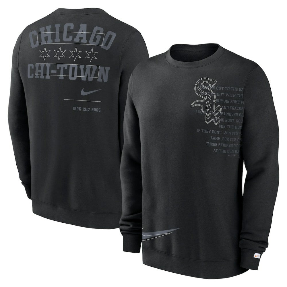 Chicago White Sox Nike Statement Ball Game Fleece Pullover Sweatshirt - MLB
