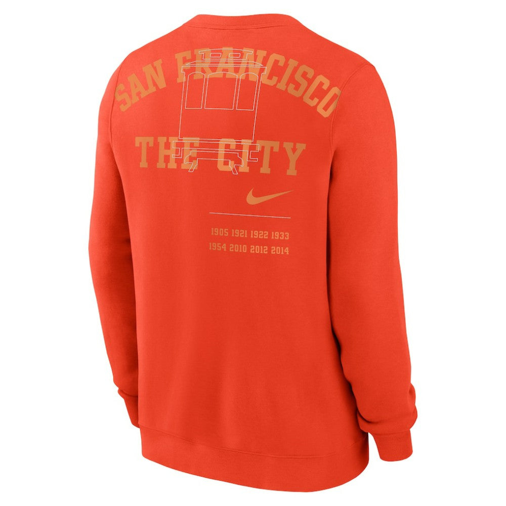 San Francisco Giants Nike Statement Ball Game Fleece Pullover Sweatshirt - MLB