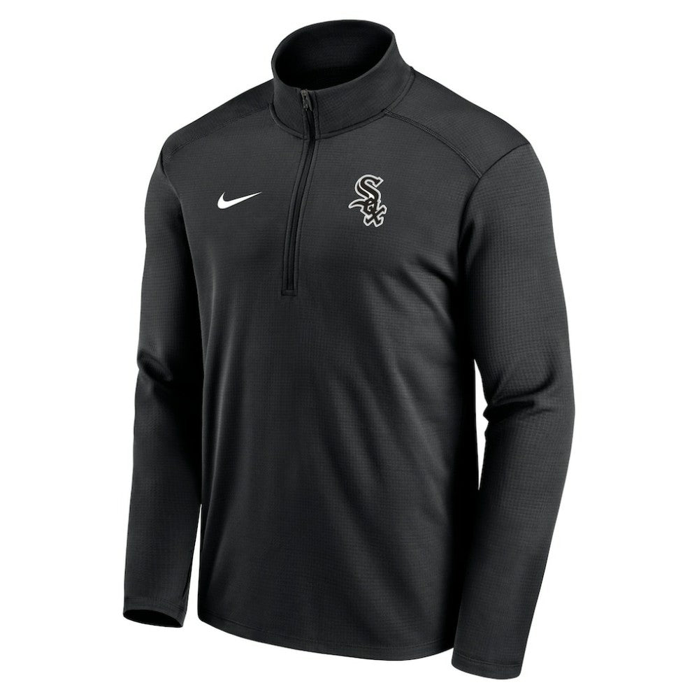 Chicago White Sox Nike Agility Pacer Performance Half-Zip Top - MLB