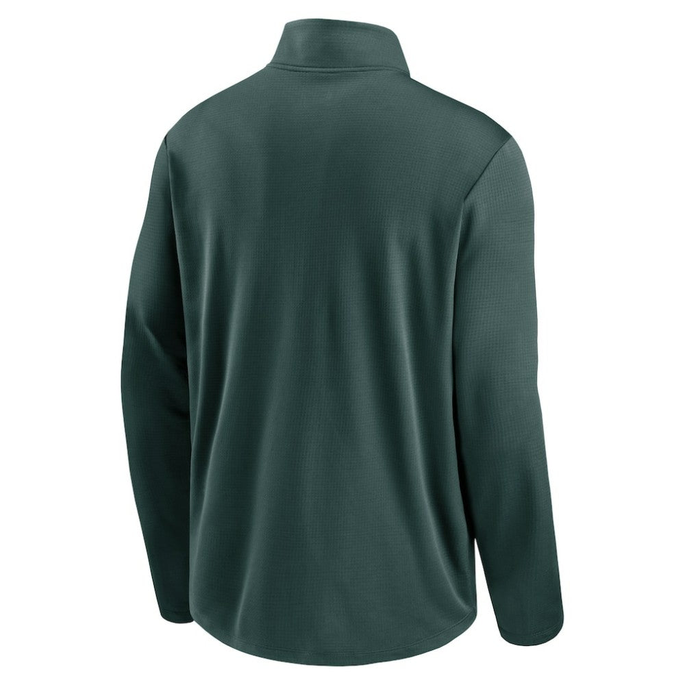 Athletics Nike Agility Pacer Performance Half-Zip Top - MLB