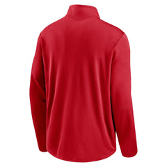 Los Angeles Angels Nike Agility Pacer Lightweight Performance Half-Zip Top - MLB