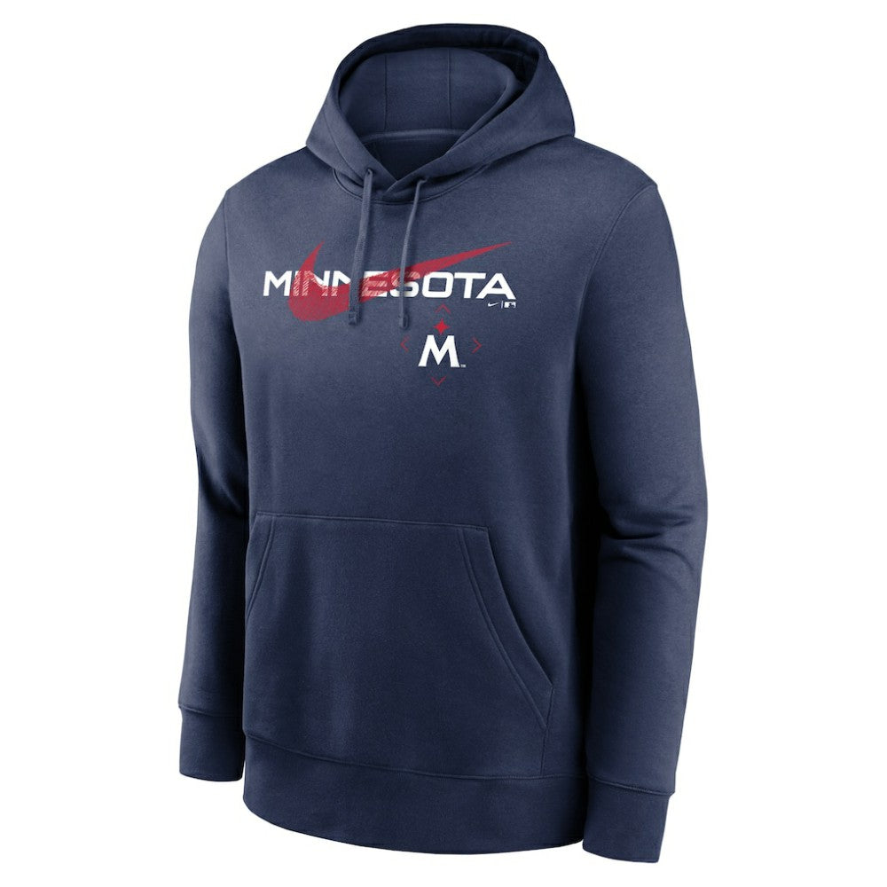 Minnesota Twins Nike 2023 Swoosh Neighborhood Pullover Hoodie - MLB