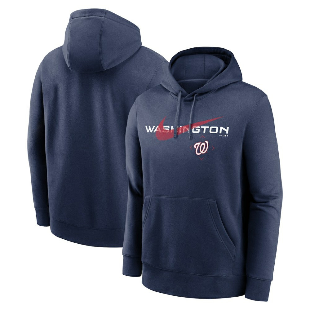 Washington Nationals Nike Swoosh NeighborHOOD Pullover Hoodie - MLB