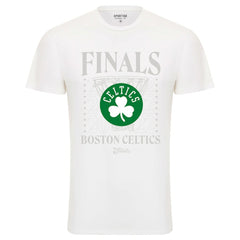 Boston Celtics Sportiqe 2022 NBA Finals Stacked Hoop Bingham T-Shirt White - NBA