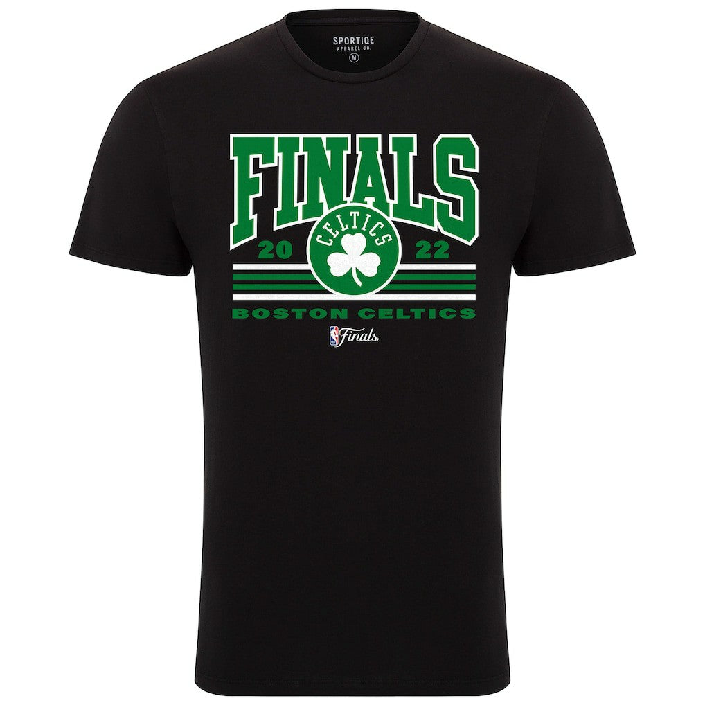 Boston Celtics Sportiqe 2022 NBA Finals Bingham T-Shirt Black - NBA