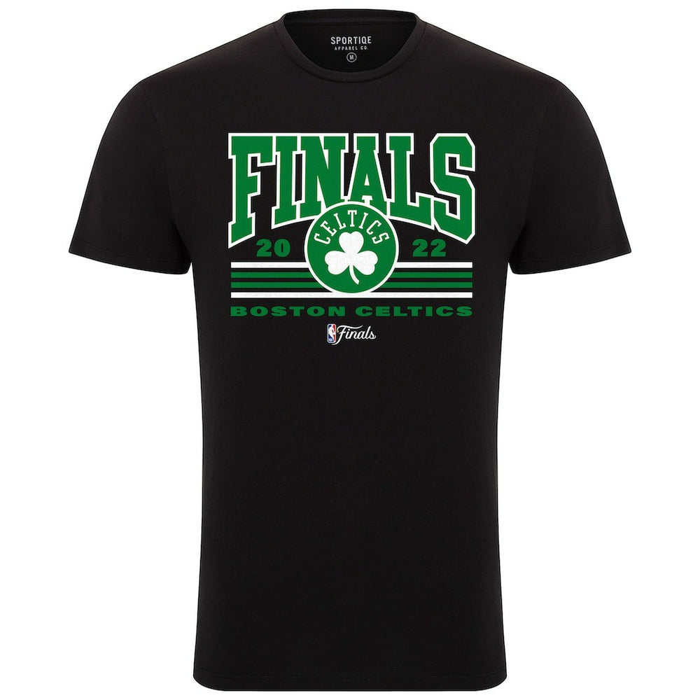 Boston Celtics Sportiqe 2022 NBA Finals Bingham T-Shirt Black - NBA